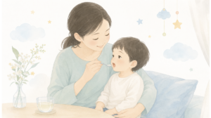 感染性胃腸炎(嘔吐・下痢)における経口補水液の活用と飲ませ方の解説画像