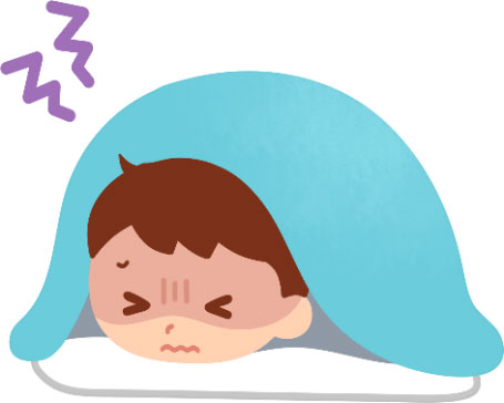 朝に起きられないイメージ